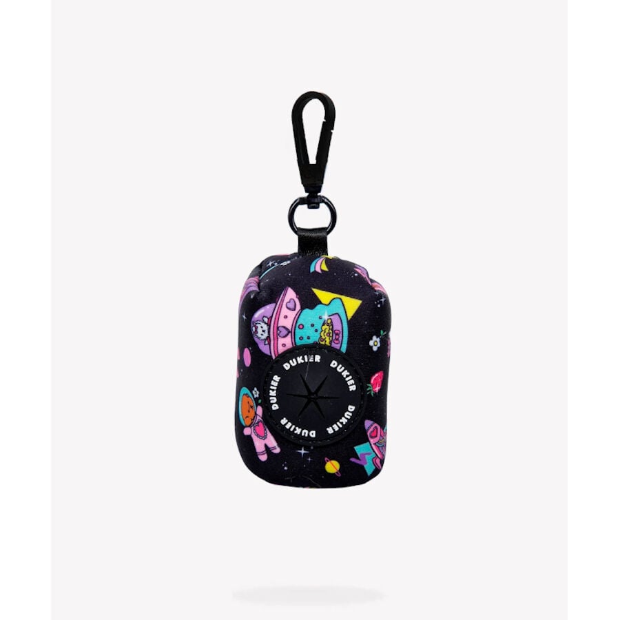 Dukier Pink Galaxy Porta Bolsas de Caca para perros, , large Imagen numero 1